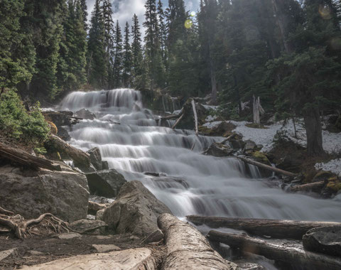 Joffre Lakes Wasserfall Hike