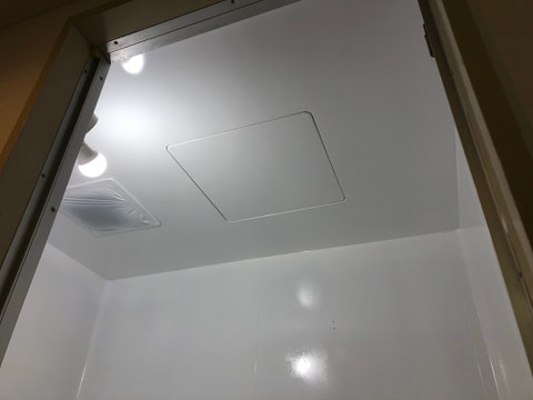 ユニットバス全面吹き付け