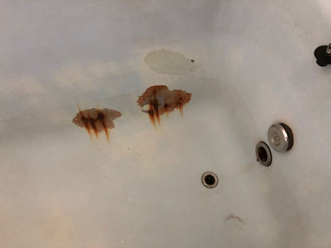 鋳物琺瑯浴槽再生塗装