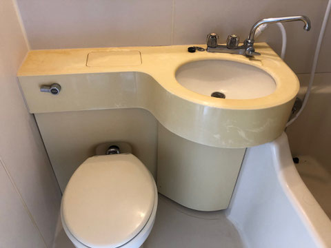 ３点式ユニットバス塗装