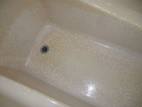 人工大理石浴槽　ブリスター　気泡