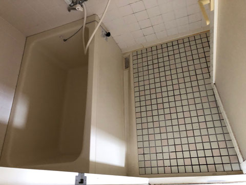 賃貸マンションユニットバスリノベーション