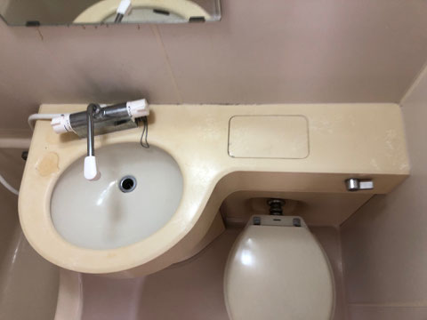 ３点式ユニットバス塗装