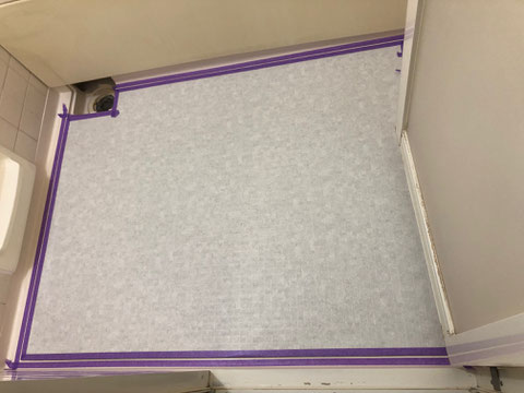 ユニットバス洗い場