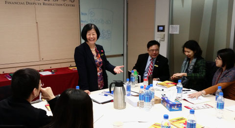 Dr Kweethai training mediators in Hong Kong