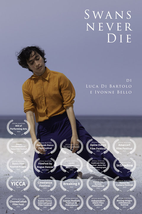 Collision a short film by Luca Di Bartolo with Erica Fadda and Davide Vallascas choreographer Giorgia Damasco screendance videodanza video danza  dancer covid-19 dance dancer ballet cinema film festival