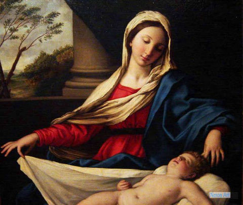 Sassoferrato (peintre italien baroque 1609-1685)