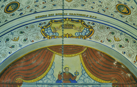 Domus dei domus orationis est  "La maison de Dieu est la maison de la prière"