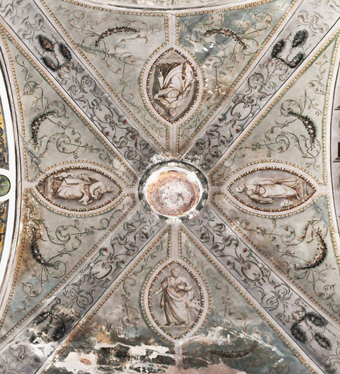 Muro - Les quatre Evangélistes - Peintures Luigi Polleri