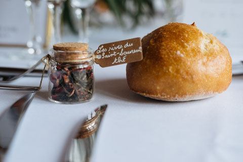 Les Coins Heureux wedding planner Paris et France cadeaux invités mariage nourriture