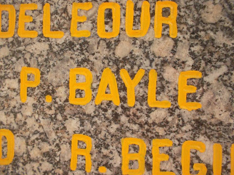 Le nom de Pierre Bayle sur le même monument