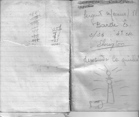 la dernière page de ce carnet