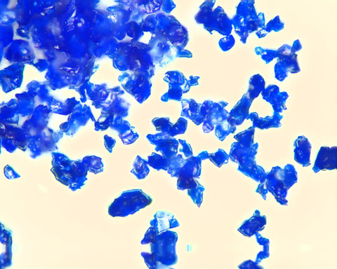 Mikroskopische Aufnahme von Lapislazuli "Absolue"
