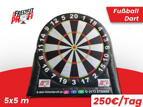 Fußball Dart für deine Veranstaltung! - Eventmodule von Dein Freizeitprofi in Hessen.