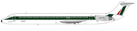 MD-82 (geleast von Bulgarian Air Charter und in der Grundbemalung von Alitalia/Courtesy and Copyright: md80design