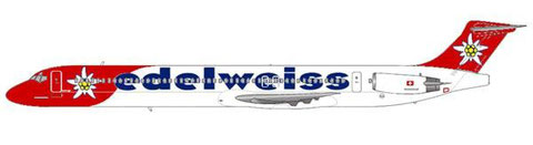 Edelweiss Air MD-83/Courtesy and Copyright: md80design