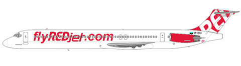 MD-82 der REDjet/Courtesy: md80design