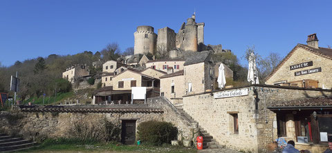 Le château de Bonaguil !