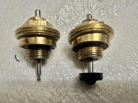 problemverursachende, defekte Ventilköper!