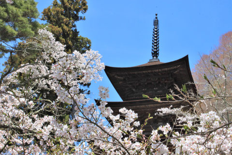 大法寺　国宝　三重の塔