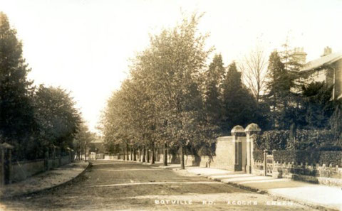 A postcard of Botteville road, showing Beaconsfield, c. 1905