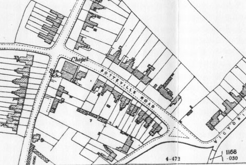 Extract from the 1904 map