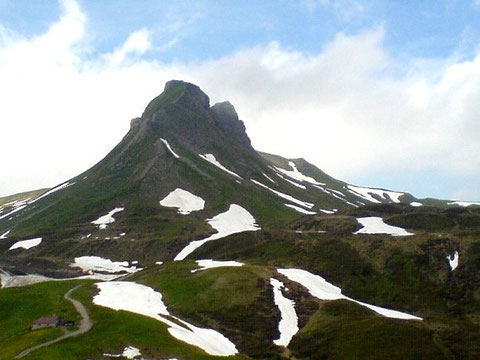 Die Mittagsspitze in Damüls (A)