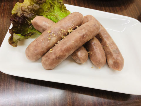 自家製手作りウィンナー