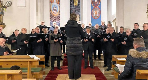 Landkreismännerchor -Konzert in Reichenbach -23-11-25