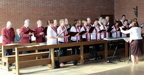 Jubiläumsgottesdienst - 95 Jahre Sängerlust - 2016 - Chorleitung: Ganna Kravchenko