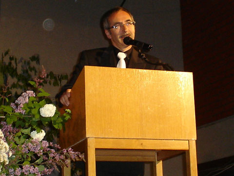 Chorleiter Erhard Schumm - 30-jähriges Jubiläum 2011