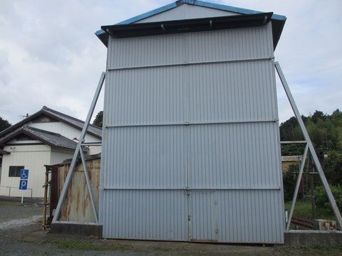 静岡県森町A社屋台小屋・施工前の画像