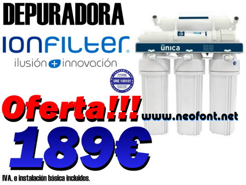 IONFILTER ÚNICA