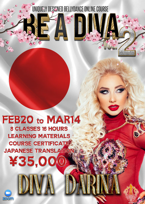 【BE A DIVA  Lv.2】Flyer