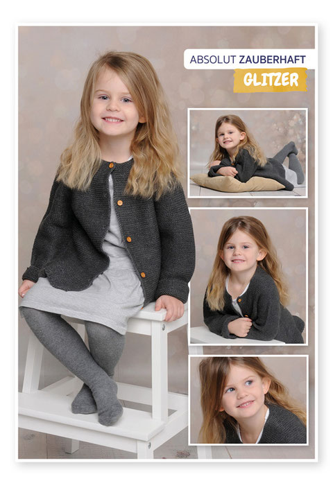 Unser zauberhafter Kindergartenfotografie-Hintergrund "Glitzer"