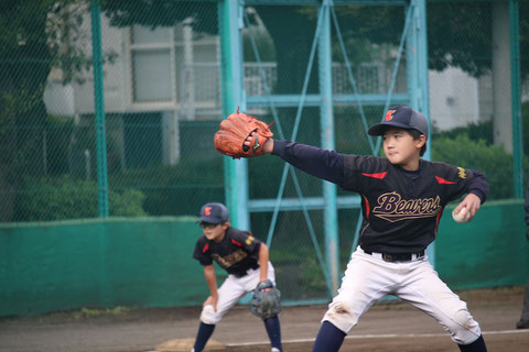 2020年10月24日　神奈川区　少年野球　秋季新人戦　天屋ビーバーズ対菅南フォックス