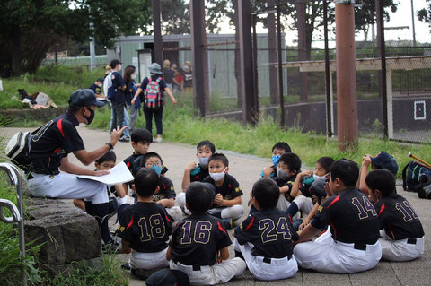 2020年9月13日　神奈川区少年野球　うさぎ山カップ　天屋ビーバーズ対北原イーグルス