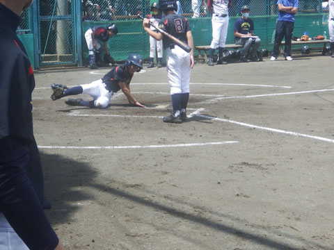 2020年8月1日　神奈川区　少年野球　春季大会準決勝　天屋ビーバーズ対北原イーグルス戦