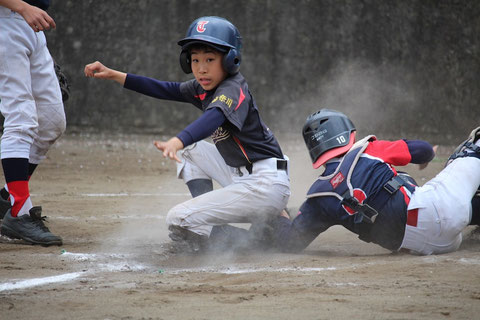 2021年3月28日　神奈川区少年野球　会長杯　天屋ビーバーズ対菅東ドラゴンズ