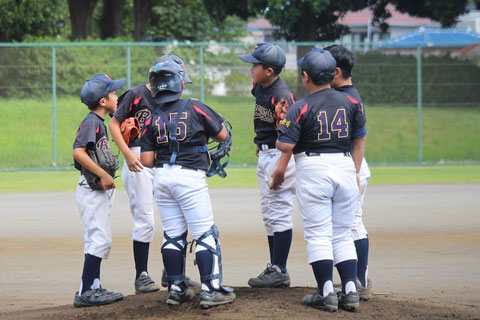 2020年8月30日　神奈川区　少年野球　春季新人戦　天屋ビーバーズ対反町ゴールドファイヤー