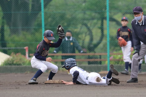 2021年4月17日　神奈川区会長杯　天屋ビーバース対西菅田ライナー