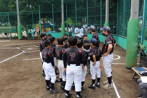 2021年5月29日　神奈川区少年野球　春季新人戦　天屋ビーバース対反町ゴールドファイヤー