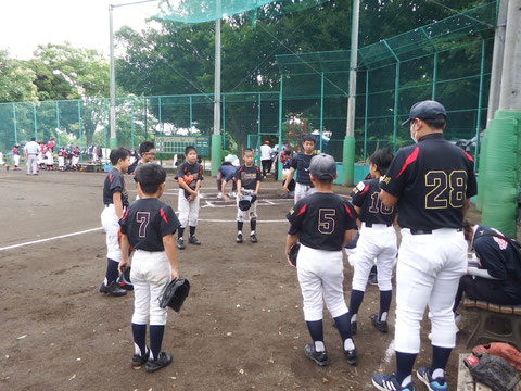 2020年7月11日　神奈川区　少年野球　会長杯　天屋ビーバース対菅東ドラゴンズ