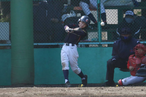 2021年4月18日　神奈川区少年野球　会長杯　天屋ビーバース対三枚町ファイターズ