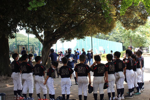 2020年8月22日　神奈川区　少年野球　春季新人戦　天屋ビーバーズ対菅東ドラゴンズ