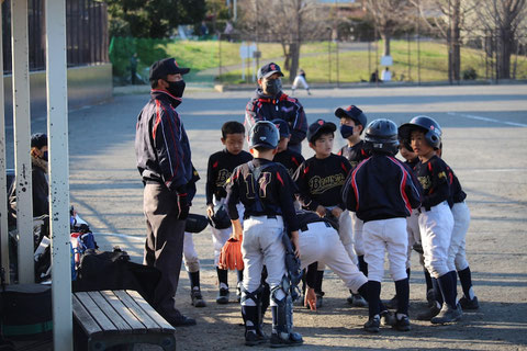 2021年3月14日天屋　神奈川区少年野球　練習試合　ビーバーズ対三ッ沢ライオンズ