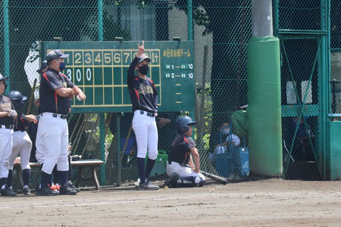 2021年7月10日　神奈川区少年野球　春季大会　天屋ビーバース対北原イーグルス