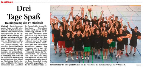 Artikel im Miesbacher Merkur am 30.9.2015
