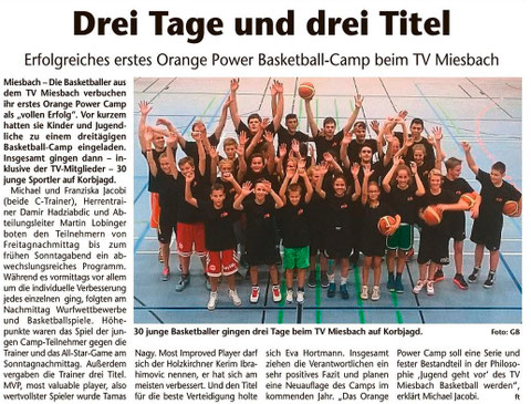 Artikel im Gelben Blatt am 30.9.2015