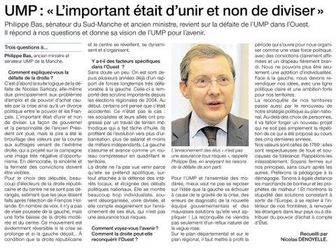 Ouest-France, 23.06.2012